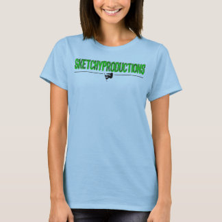 Sketchy produktioner t shirt
