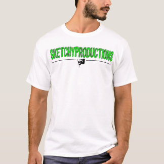 Sketchy produktioner t-shirt