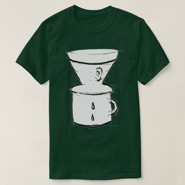 Sketchy V60 T Shirt (Design framsida)