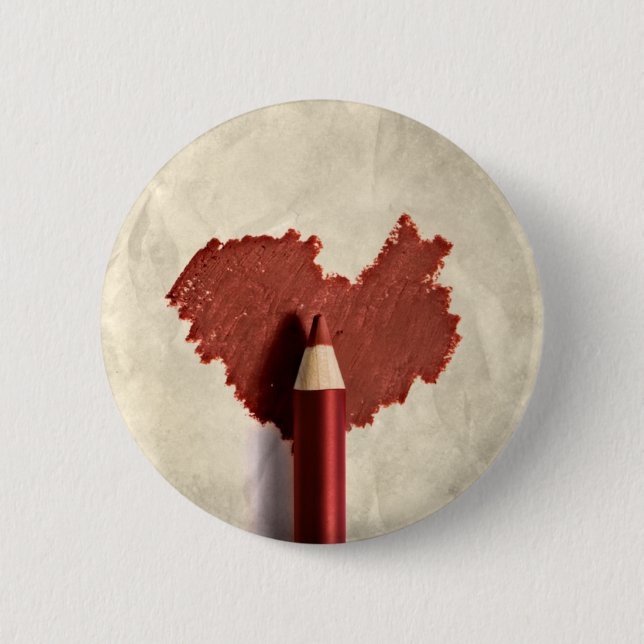 Sketerat skript hjärta knapp (Framsida)