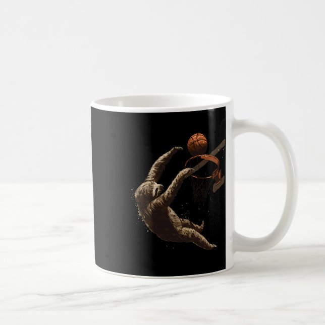 Sketll Artwork Teckning Sketll Älskare Sloth Slam  Kaffemugg (Höger)