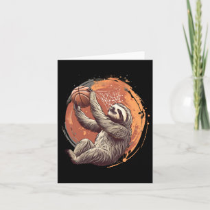 Sketll Artwork Teckning Sketll Älskare Sloth Slam  Kort