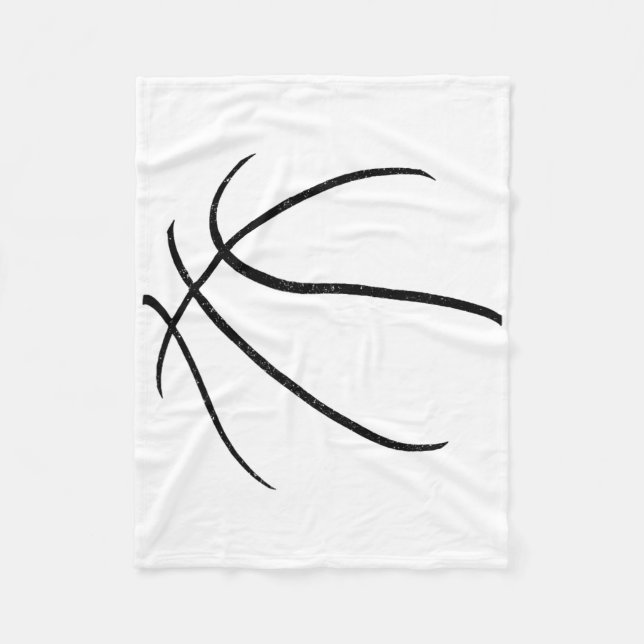 Sketll Costume Bll Player Coach Sports Ller Gift Fleecefilt (Framsidan)