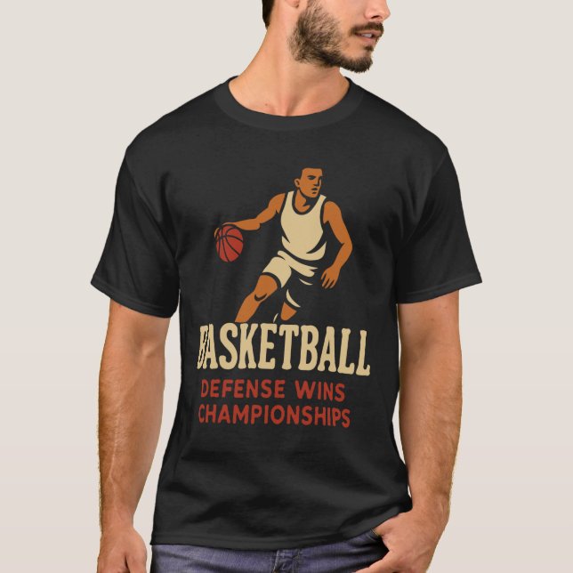 Sketll – Defense Wins Sketll Championships  T Shirt (Framsida)