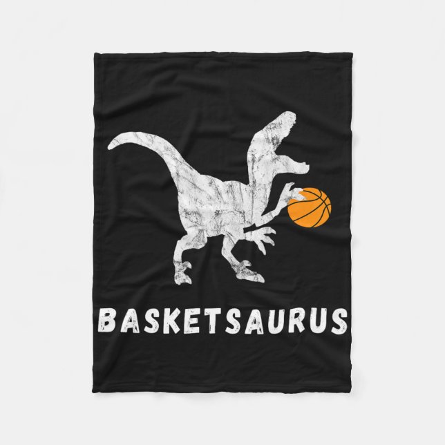 Sketll Dinosaur Älskar T-rex Dino Rolig Sketll  Fleecefilt (Framsidan)