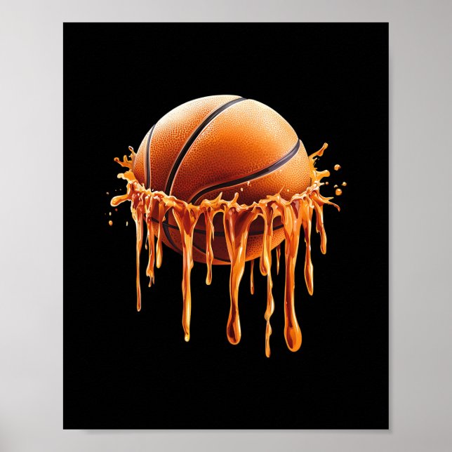 Sketll Drip Grafik  Poster (Framsidan)