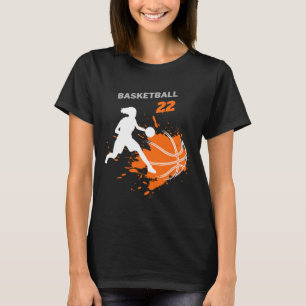 Sketll Fever Damernas Sketll Lag Nummer 22 T Shirt