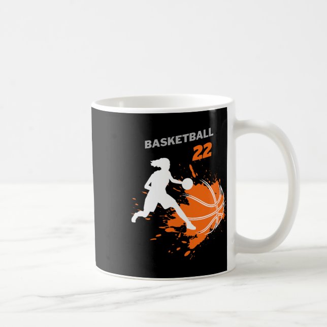 Sketll Fever Women's Sketll Team Number 22  Kaffemugg (Höger)