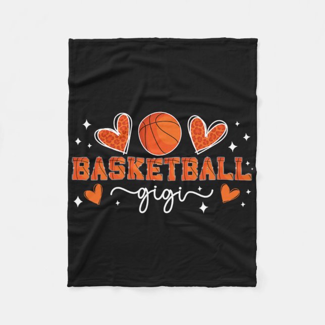 Sketll Gigi Grandma Heart Gigi of a Sketll Player Fleecefilt (Framsidan)