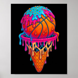 Sketll Glass Cone för Glass Dripp Pojkar Flickor U Poster