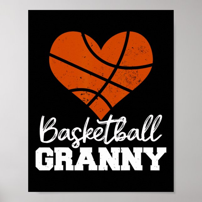 Sketll Granny Heart Funny Heartfilt Kärlek Sketll Poster (Framsidan)