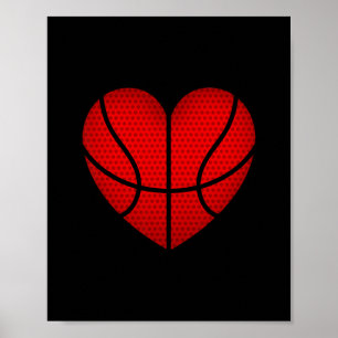 Sketll Heart Alla hjärtans dag för pojkar och flic Poster