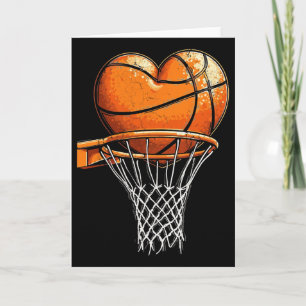 Sketll Heart Valentines day Sports Boys Youth Kort