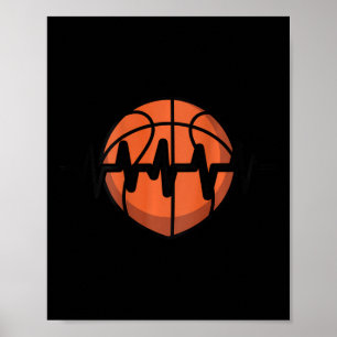 Sketll hjärtslagspulsdesign  poster