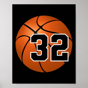 Sketll Jersey Lucky Favorit Nummer #32  Poster