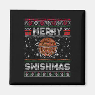 Sketll jul Merry Swishmas ful jultröja Magnet