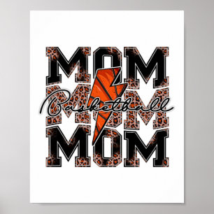 Sketll Mamma Leopard Lightning Bolt Sketll Game Da Poster