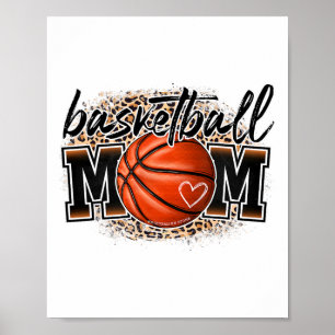 Sketll Mamma Leopard Sketll Senior Mamma Mor Day Poster