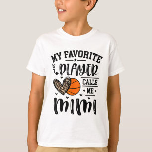 Sketll min favoritspelare kallar mig Mimi Heart Gr T Shirt