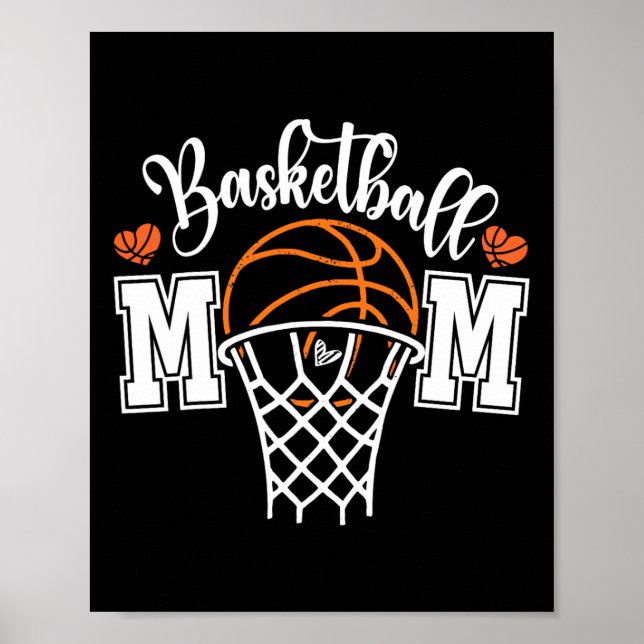 Sketll Mom Shirt Mom Game Day Shirt Mothers Day  Poster (Framsidan)