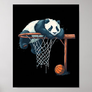Sketll Panda Björn Ritning Sketll Älskare Djur Kon Poster