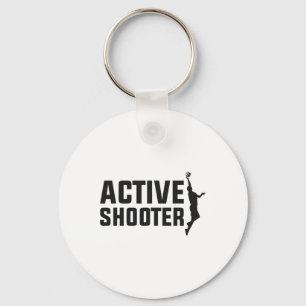 Sketll Player Active Shooter Sketll Älskare Manar Nyckelring
