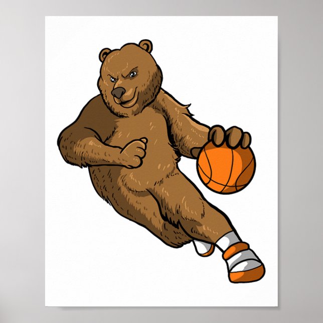 Sketll Player Bear Player Gift I Ringar Bear Poster (Framsidan)