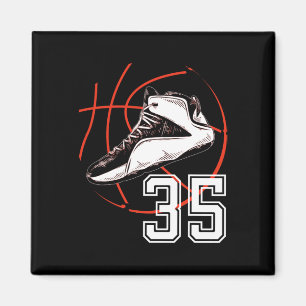 Sketll Shoes 35e Födelsedagsfest Gift 35 Sports Lo Magnet