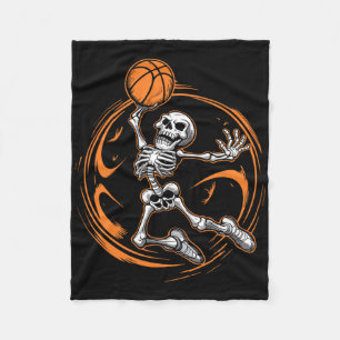 Sketll Skeleton Halloween Manar Boys Sketll Hallow Fleecefilt