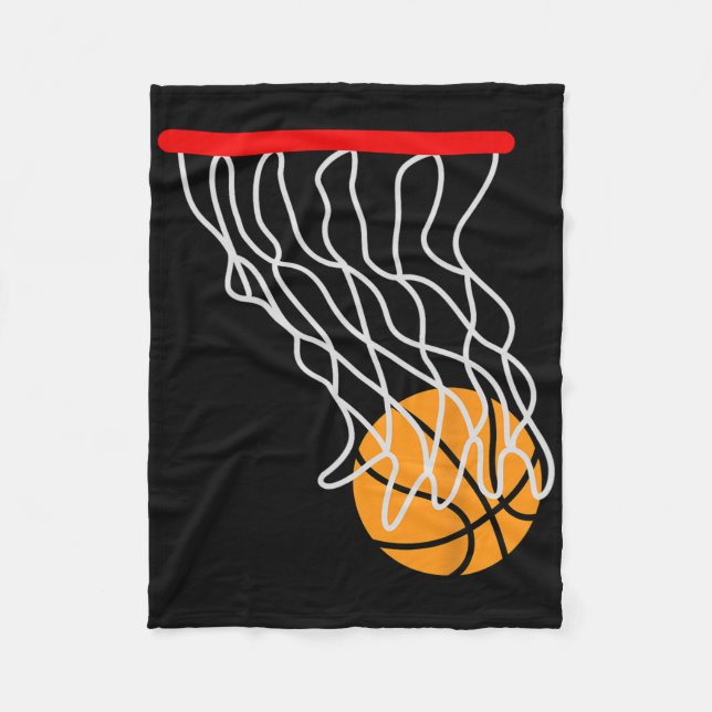 Sketll Spelare - Swish!  Fleecefilt (Framsidan)