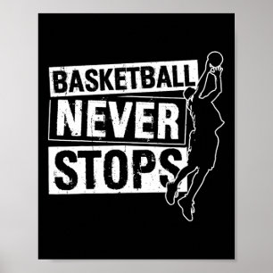 Sketll Stannar Aldrig Sketll Sportspel  Poster