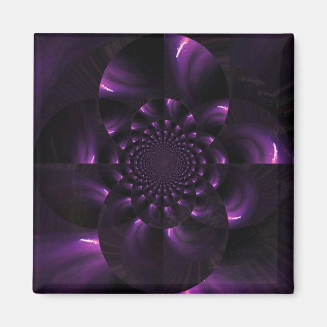 Skev Funky Fyrverkerier Magnet (Framsidan)