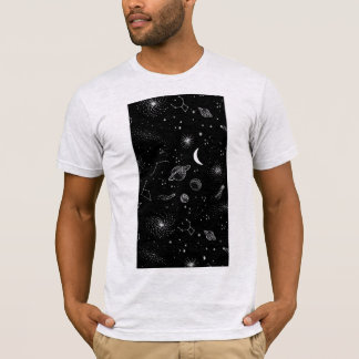 Skeva För manar: Planets Tumblr T Shirt