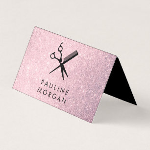 Skeva och Comb Elegant Lux Glitter Visitkort