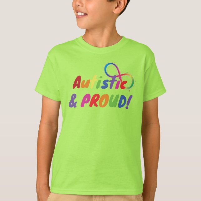 Skeva över ljud för Pridet Kids Shirt T Shirt (Framsida)