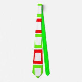 Skeva rektanglar Neck Tie Slips