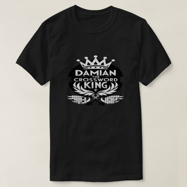 Skeva? TEE - Minimal Crossword Puzzle (Design framsida)