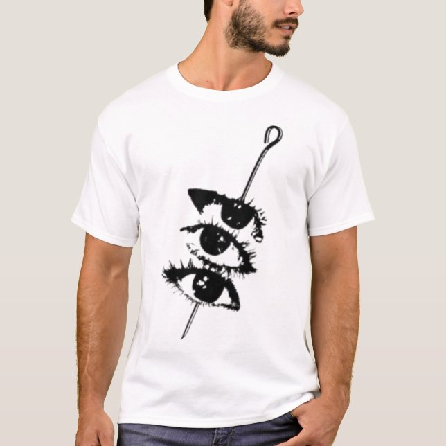 Skevrerat Öga T Shirt (Framsida)