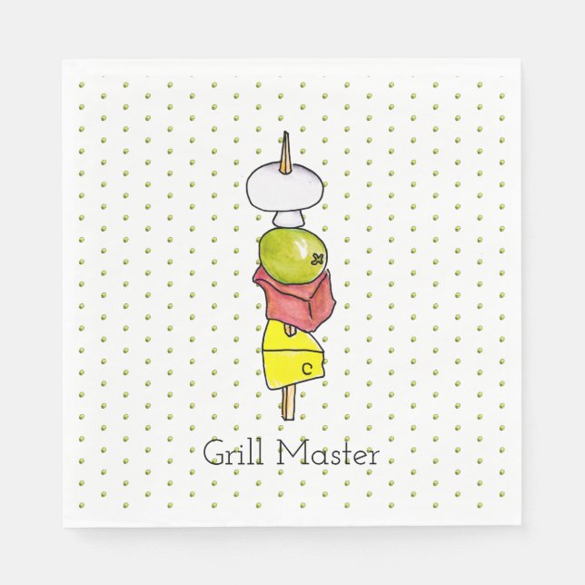 Skewer Pappersservett (Framsidan)