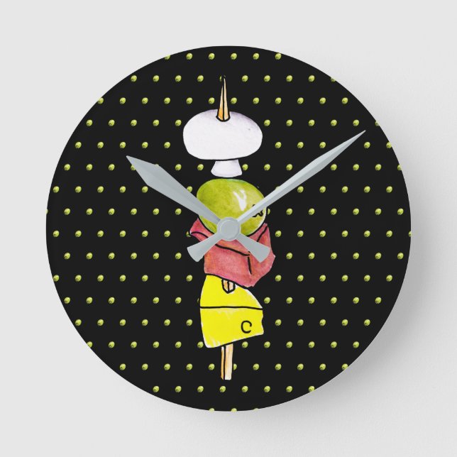 Skewer Rund Klocka (Framsida)
