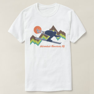 Ski Adirondacks NY T-shirt