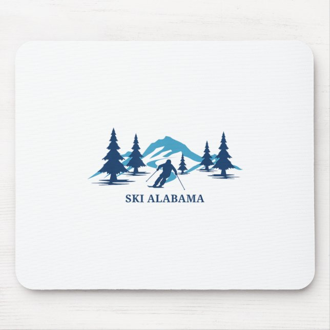Ski Alabama Ski Resort Skiing Skier _1 Musmatta (Framsidan)