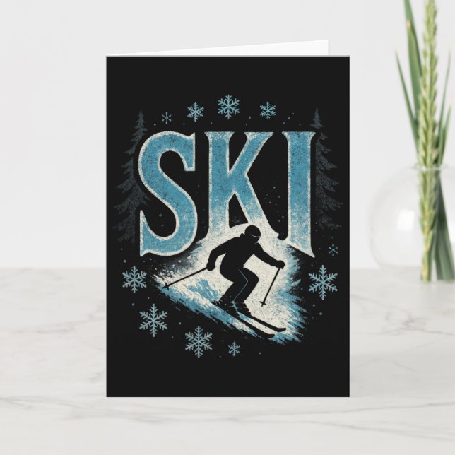 Ski - Alpin utförsåkning Freestyle  Kort (Framsida)