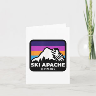 Ski Apache New mexico Skiing Snowboarding Family T Kort