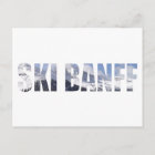Ski Banff Vykort