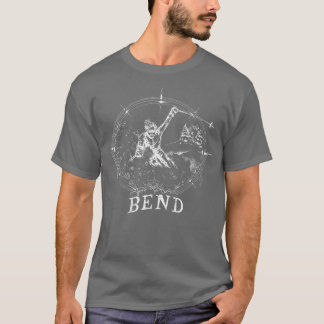 Ski Bend, Oregon Vintage Retro Vintage Snö Sking5 T Shirt