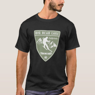 Ski Big Bear Sjö Kalifornien T Shirt