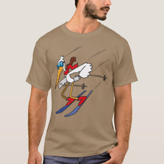 Ski Bird-familjen T Shirt