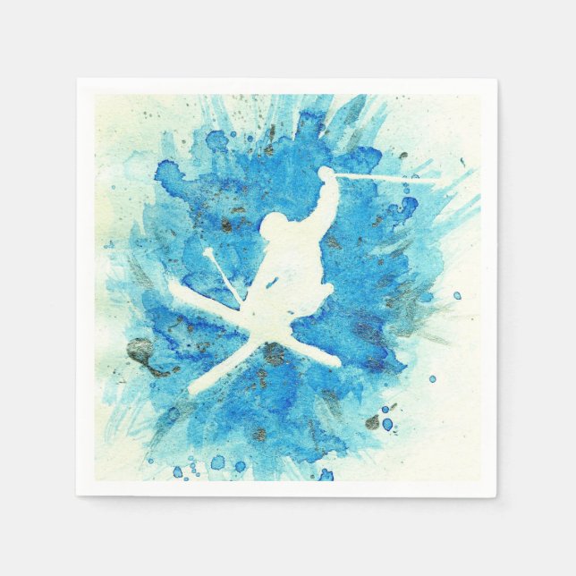 Ski-blöjor Pappersservett (Framsidan)