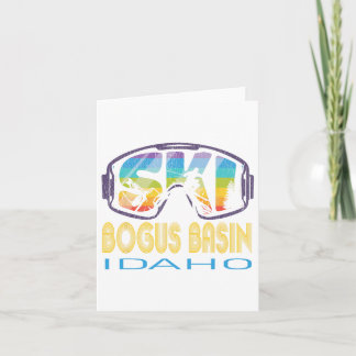 Ski Bogus Sin Idaho Skiing Vacation Kort